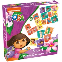 No Brand Dora 3-in-1 Spel