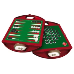Jumbo Backgammon & Solitaire Reisspel -Ravenmodee Winkel 1383221 002