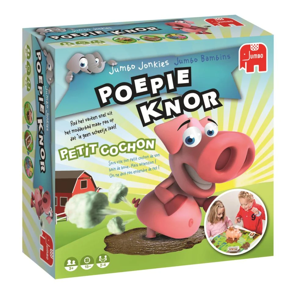 Jumbo Poepie Knor Gezelschapsspel 1 Jumbo Poepie Knor Gezelschapsspel