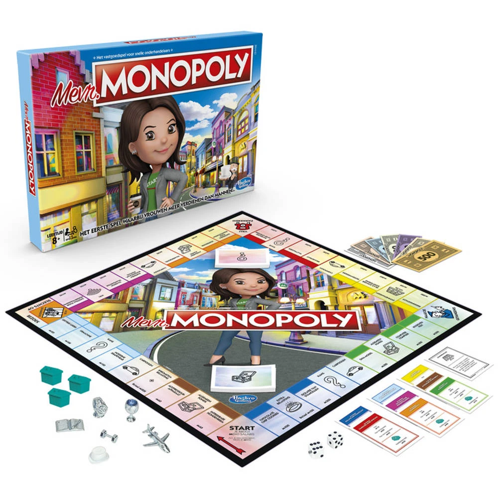 Hasbro Gaming Mevrouw Monopoly 1 Hasbro Gaming Mevrouw Monopoly