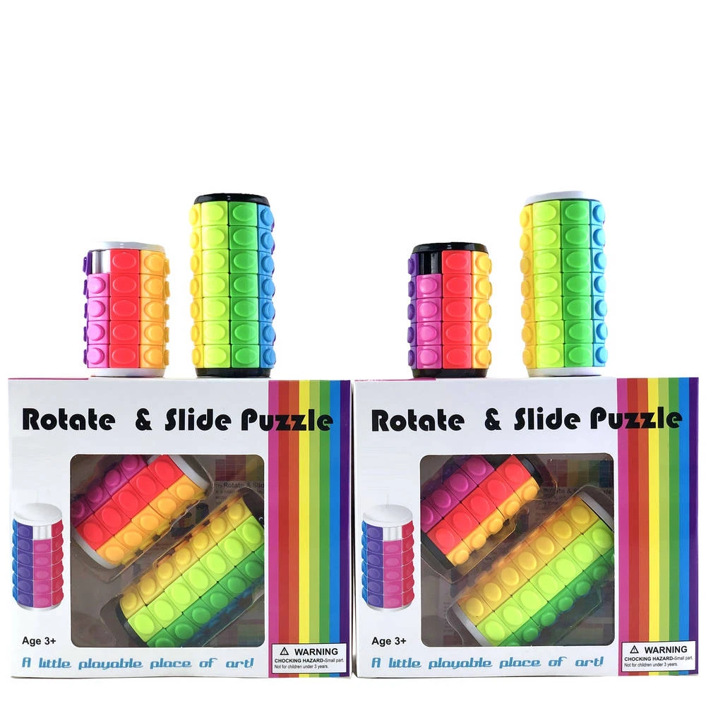 No Brand Draai- En Schuifpuzzel Duopack 1 No Brand Draai- En Schuifpuzzel Duopack