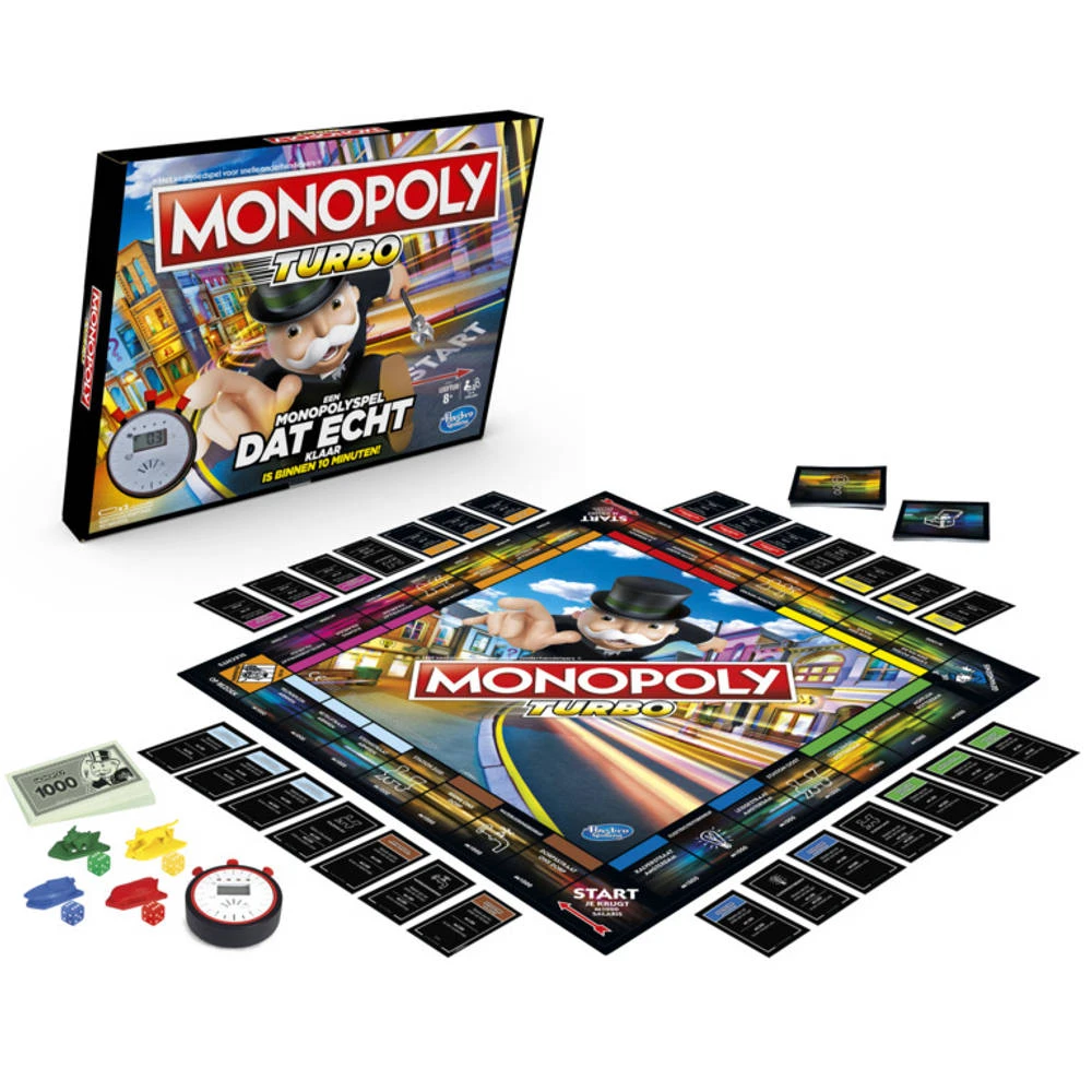 Hasbro Gaming Monopoly Turbo 1 Hasbro Gaming Monopoly Turbo
