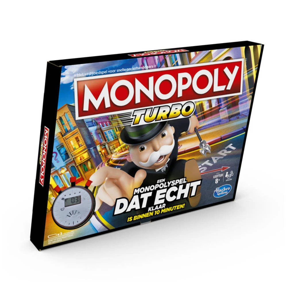 Hasbro Gaming Monopoly Turbo 2 Hasbro Gaming Monopoly Turbo - Afbeelding 2