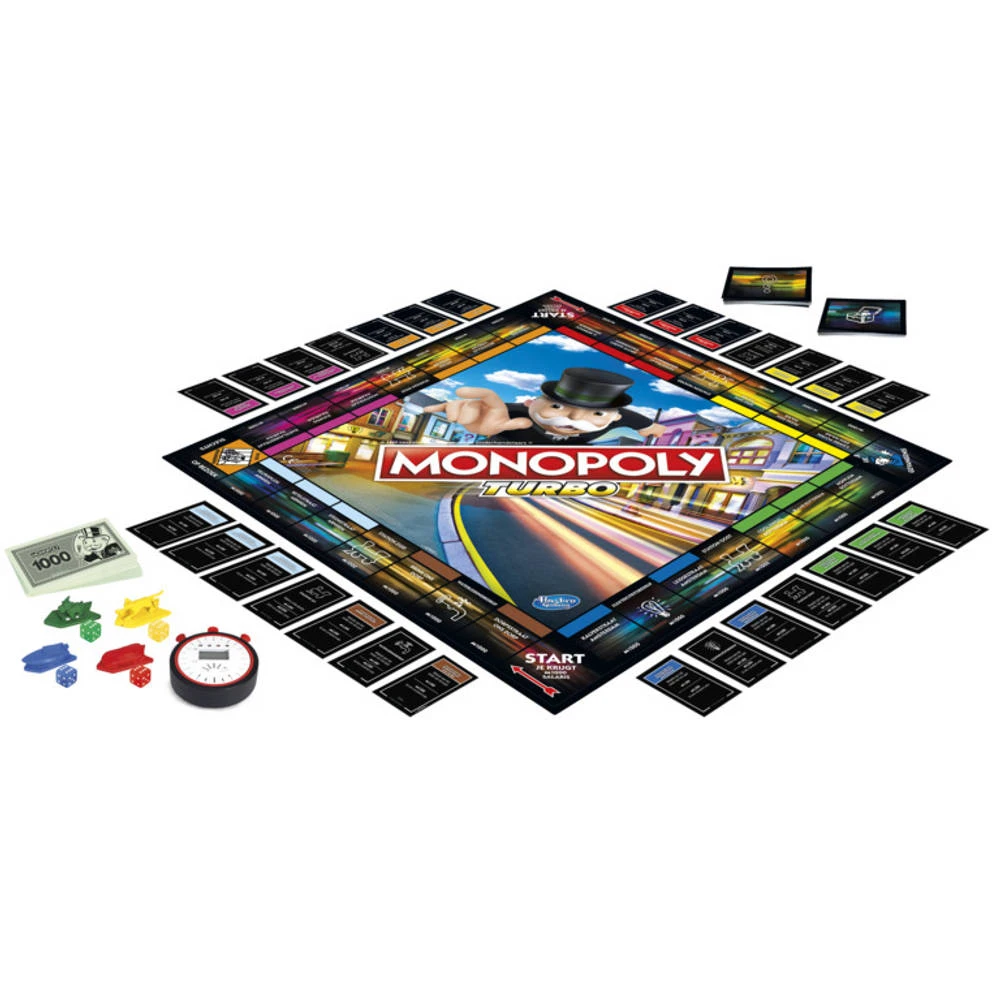 Hasbro Gaming Monopoly Turbo 4 Hasbro Gaming Monopoly Turbo - Afbeelding 4