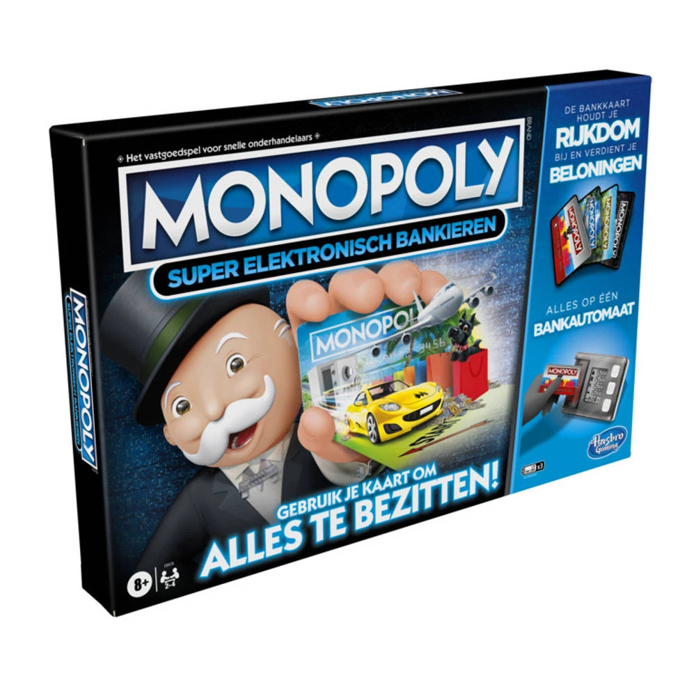 Hasbro Gaming Monopoly Super Elektronisch Bankieren 2 Hasbro Gaming Monopoly Super Elektronisch Bankieren - Afbeelding 2