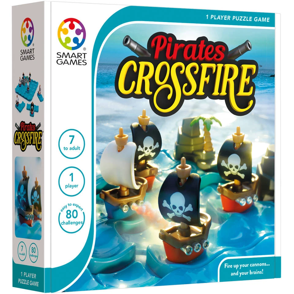 SmartGames Pirates Crossfire Puzzel Bordspel 1 SmartGames Pirates Crossfire Puzzel Bordspel