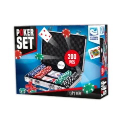 No Brand Pokerset 200-delige Koffer