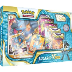 ASMODEE Pokémon TCG Lucario VSTAR Premium Collection