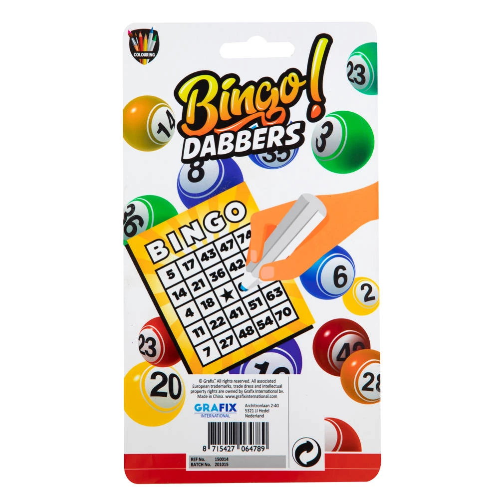 Grafix Bingo Dabbers - 3 Stuks 2 Grafix Bingo Dabbers - 3 Stuks - Afbeelding 2