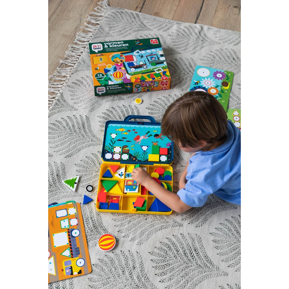 Jumbo Ik Leer Vormen En Kleuren Met 15 Opdrachtkaarten 6 Jumbo Ik Leer Vormen En Kleuren Met 15 Opdrachtkaarten - Afbeelding 6