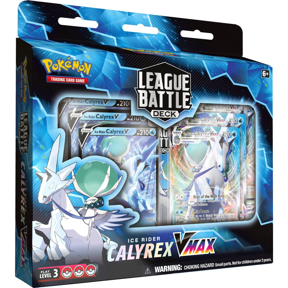 ASMODEE Pokémon TCG June League Battle Deck Ice Rider Calyrex VMAX 1 ASMODEE Pokémon TCG June League Battle Deck Ice Rider Calyrex VMAX