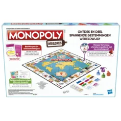Hasbro Gaming Monopoly Wereldreis -Ravenmodee Winkel 1993144 365b18cf