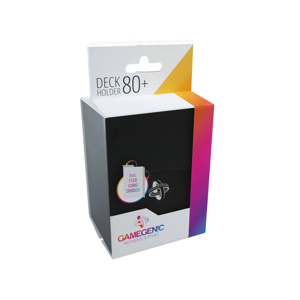 ASMODEE TCG Deckbox Deck Houder 80 Kaarten - Zwart 1 ASMODEE TCG Deckbox Deck Houder 80 Kaarten - Zwart