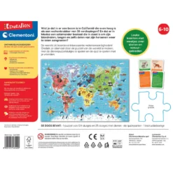 Clementoni Ontdek De Wereld Legpuzzel - 124 Stukjes -Ravenmodee Winkel 1993786 04a600b4