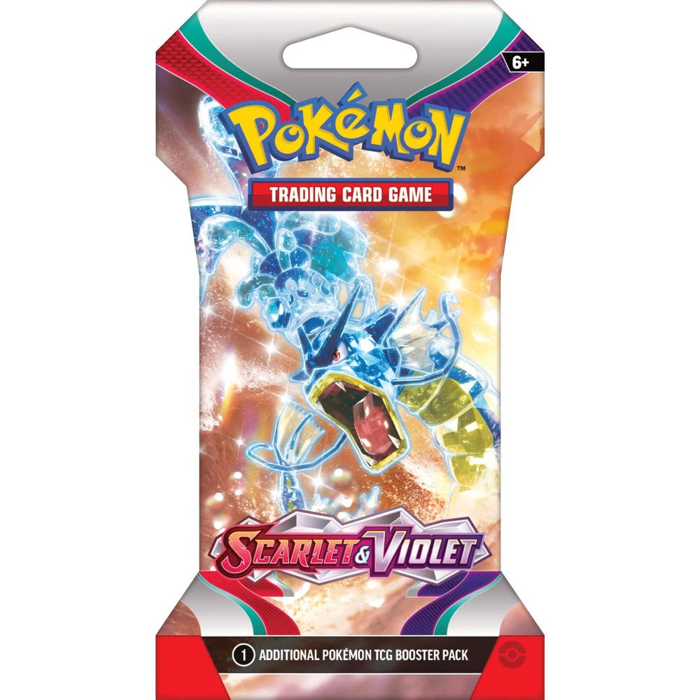 ASMODEE Pokémon TCG Scarlet & Violet Sleeved Booster 4 ASMODEE Pokémon TCG Scarlet & Violet Sleeved Booster - Afbeelding 4