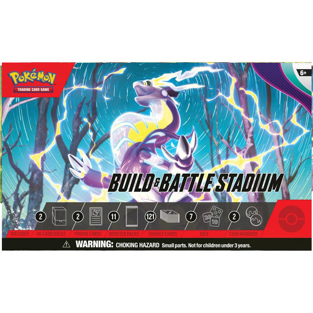 ASMODEE Pokémon TCG Scarlet & Violet Build & Battle Stadium 3 ASMODEE Pokémon TCG Scarlet & Violet Build & Battle Stadium - Afbeelding 3