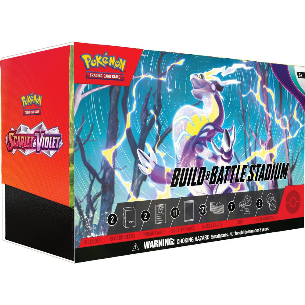 ASMODEE Pokémon TCG Scarlet & Violet Build & Battle Stadium 1 ASMODEE Pokémon TCG Scarlet & Violet Build & Battle Stadium