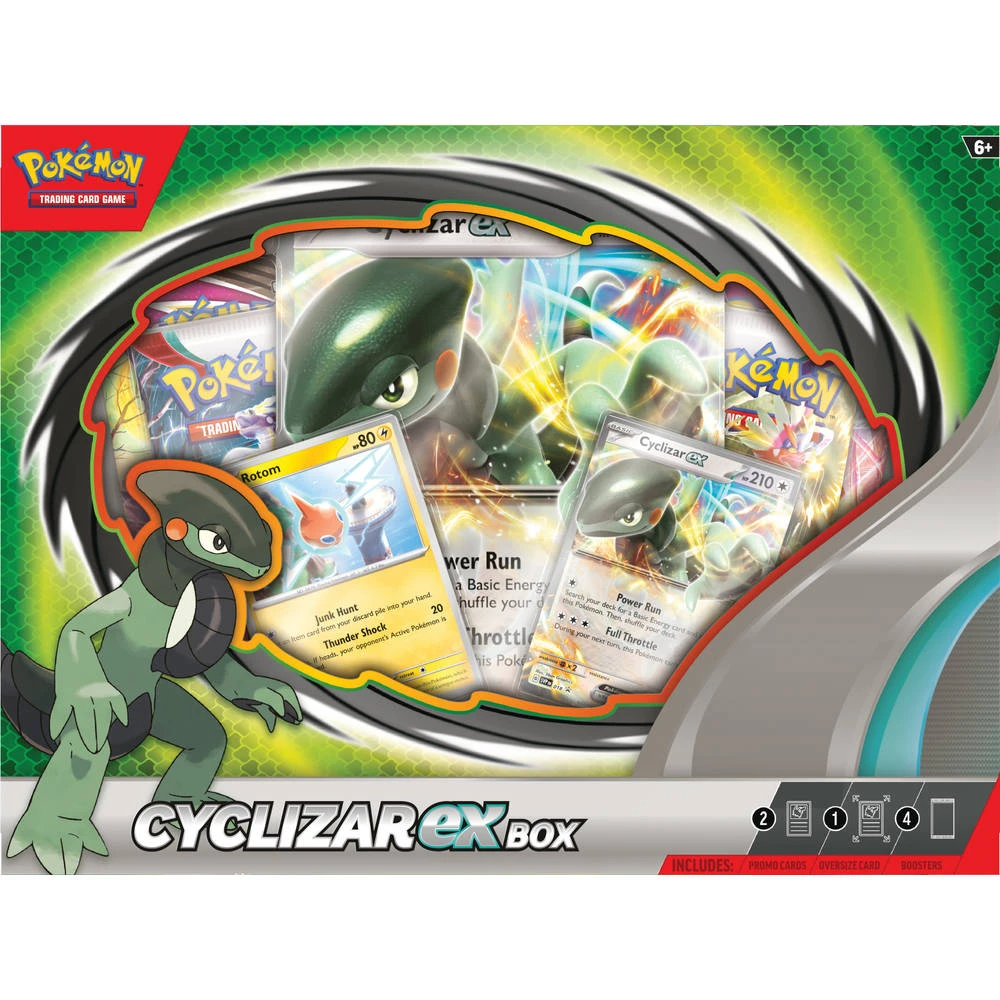 ASMODEE Pokémon TCG Cyclizar Ex Box 2 ASMODEE Pokémon TCG Cyclizar Ex Box - Afbeelding 2