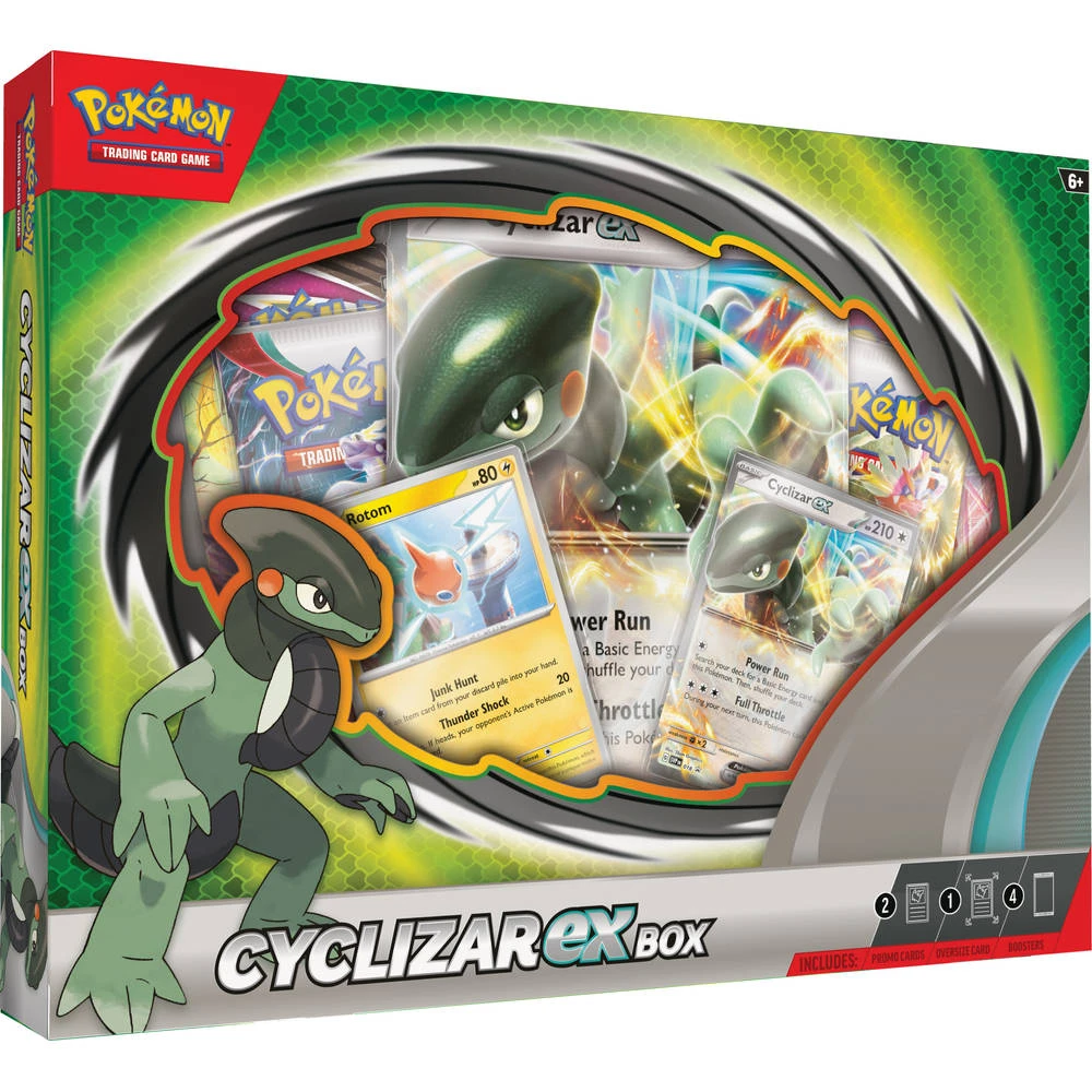 ASMODEE Pokémon TCG Cyclizar Ex Box 1 ASMODEE Pokémon TCG Cyclizar Ex Box