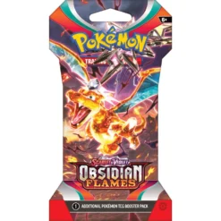 ASMODEE Pokémon TCG Scarlet & Violet Obsidian Flames Sleeved Booster