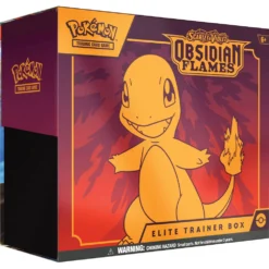ASMODEE Pokémon TCG Scarlet & Violet Obsidian Flames Elite Trainer Box